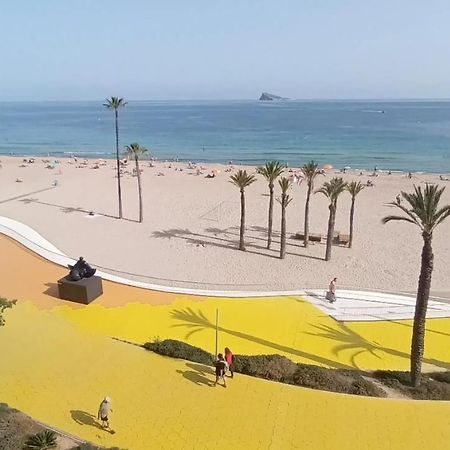 Apartamento Acapulco Luxe Piso 3 En 1A Linea Playa Poniente Benidorm Top Vistas Al Mar Espectaculares Y De Luxe Con Acceso A Piscina Y Garaje Privado Exterior foto