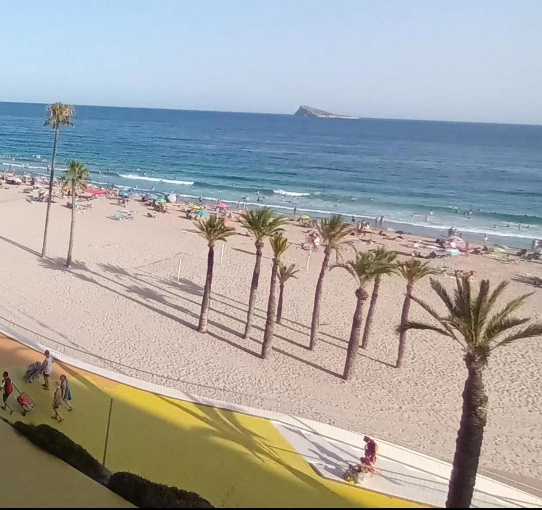 Apartamento Acapulco Luxe Piso 3 En 1A Linea Playa Poniente Benidorm Top Vistas Al Mar Espectaculares Y De Luxe Con Acceso A Piscina Y Garaje Privado Exterior foto
