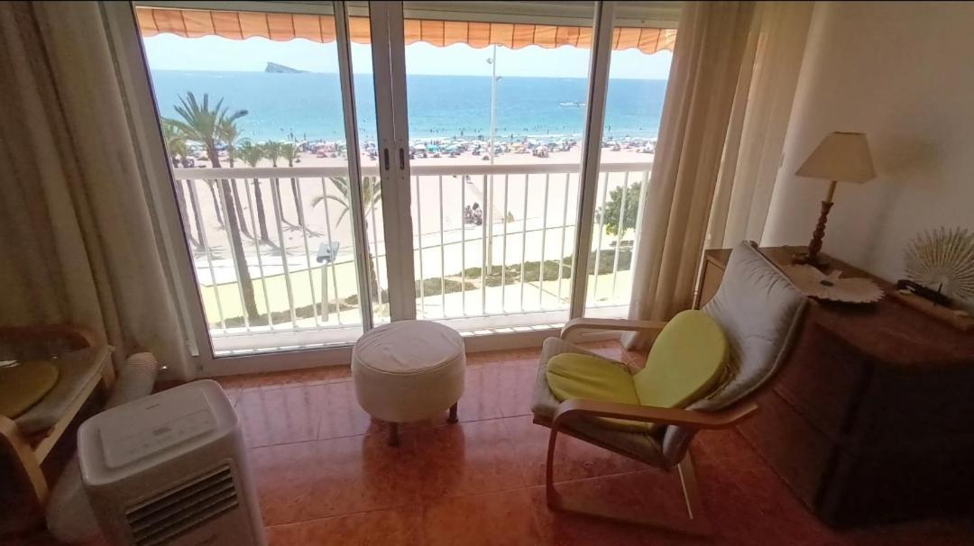 Apartamento Acapulco Luxe Piso 3 En 1A Linea Playa Poniente Benidorm Top Vistas Al Mar Espectaculares Y De Luxe Con Acceso A Piscina Y Garaje Privado Exterior foto