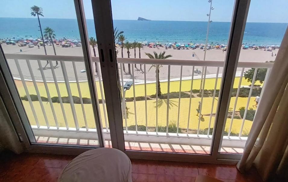 Apartamento Acapulco Luxe Piso 3 En 1A Linea Playa Poniente Benidorm Top Vistas Al Mar Espectaculares Y De Luxe Con Acceso A Piscina Y Garaje Privado Exterior foto